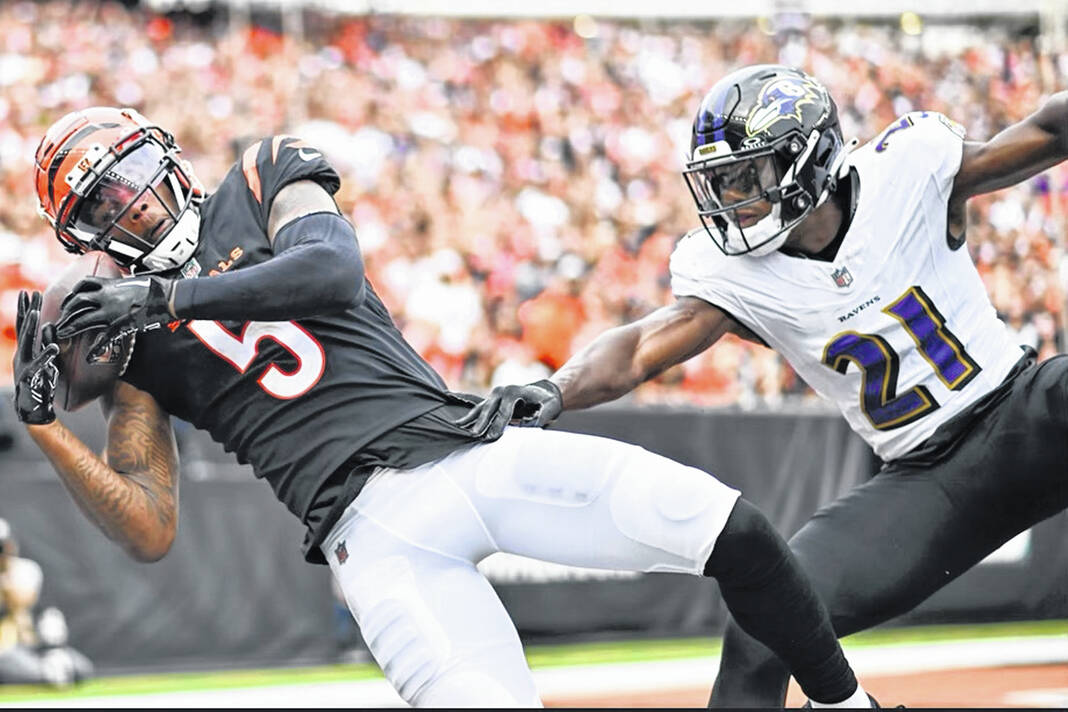 Ravens deal Bengals 0-2 start to 2023 - Portsmouth Daily Times